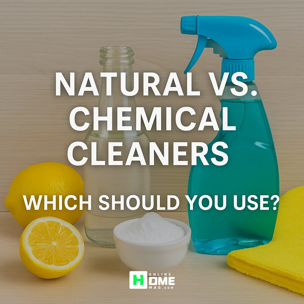 Natural vs. Chemical Cleaners: Which Should You Use