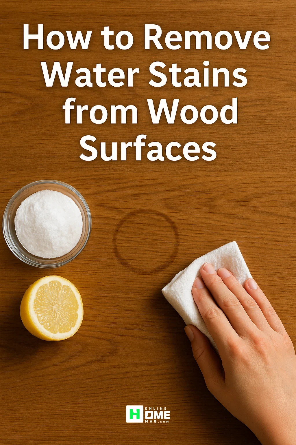 How to Remove Water Stains from Wood Surfaces