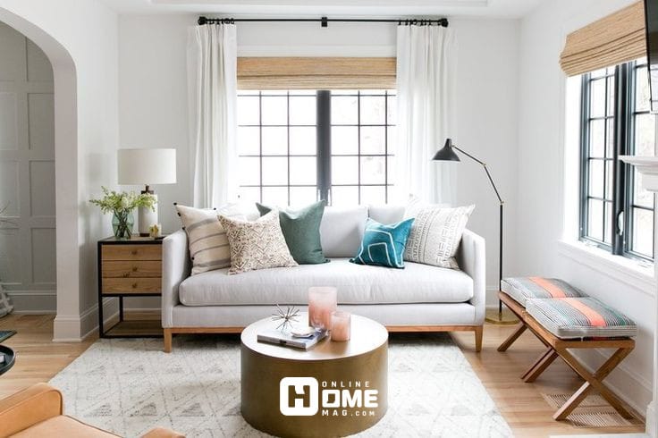 make a small living room look bigger