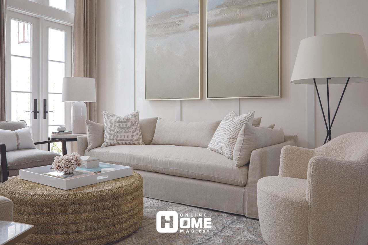 make a small living room look bigger