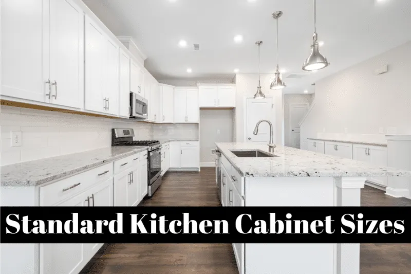 Standard Kitchen Cabinet Size and Dimensions
