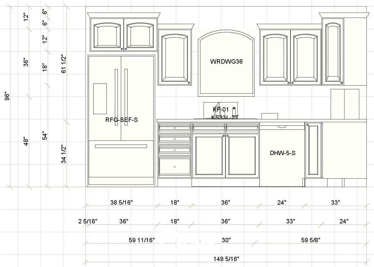 Standard Kitchen Cabinet Size and Dimensions