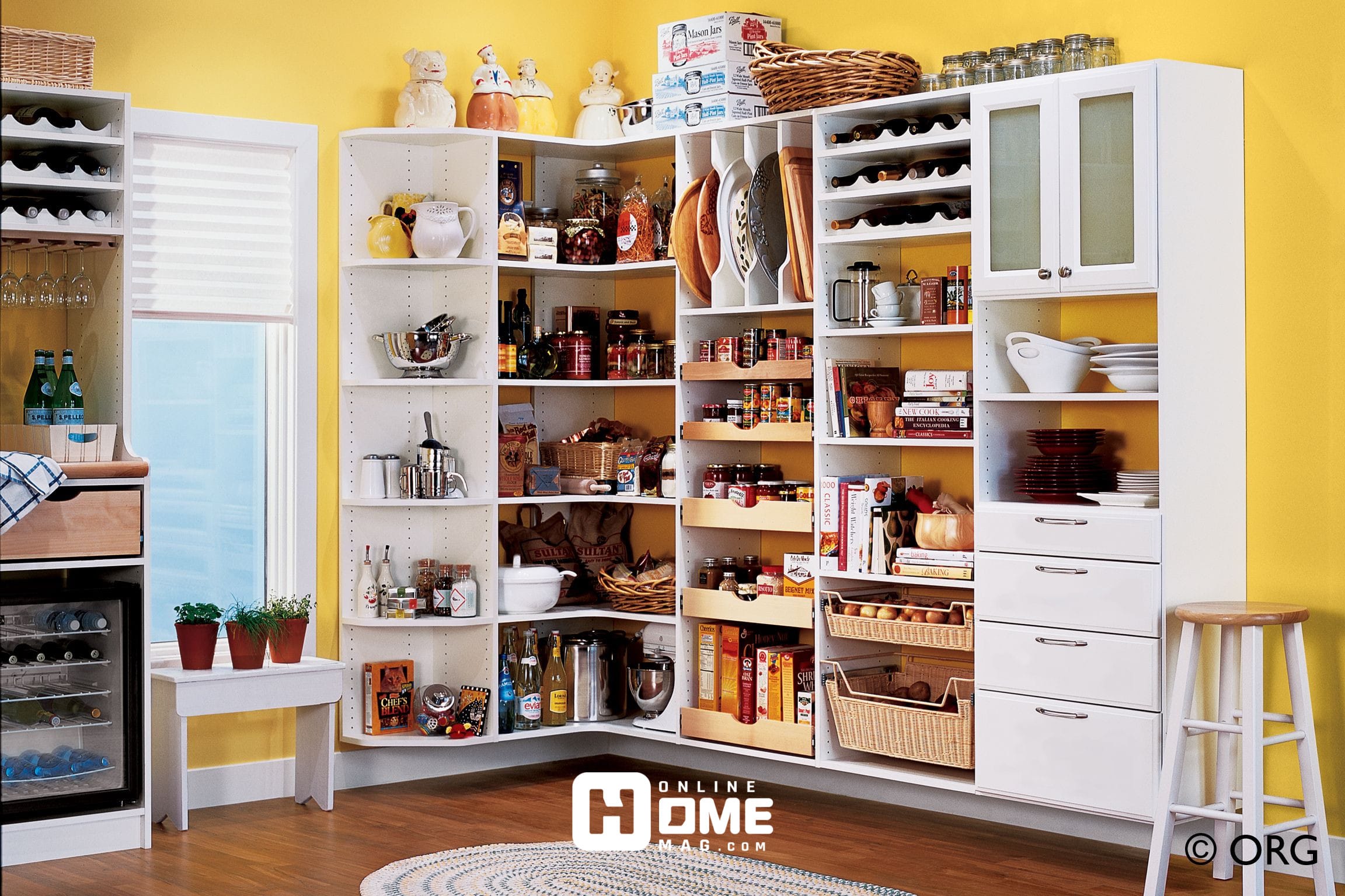 organize kitchen cabinets​