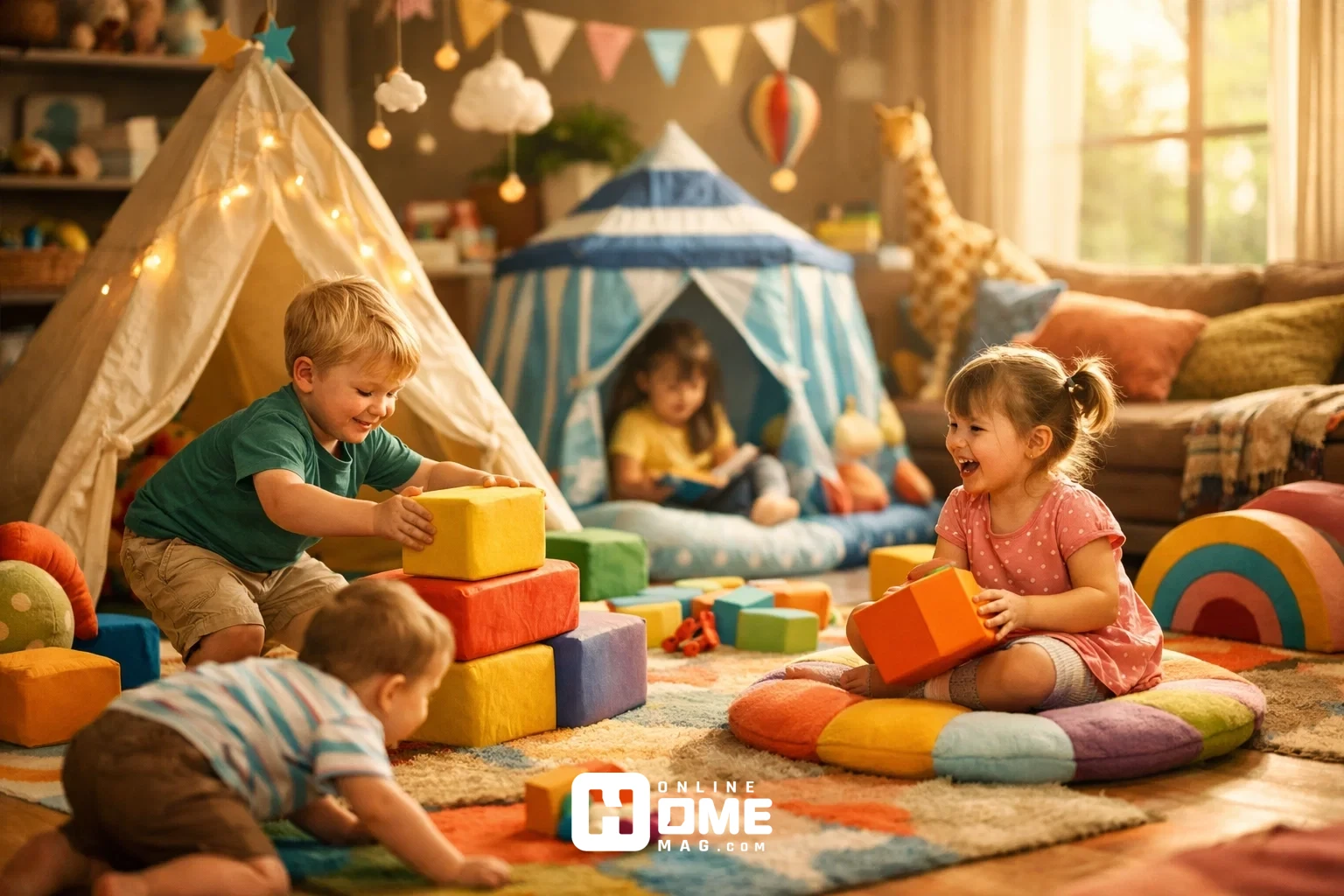 kids’ play corner