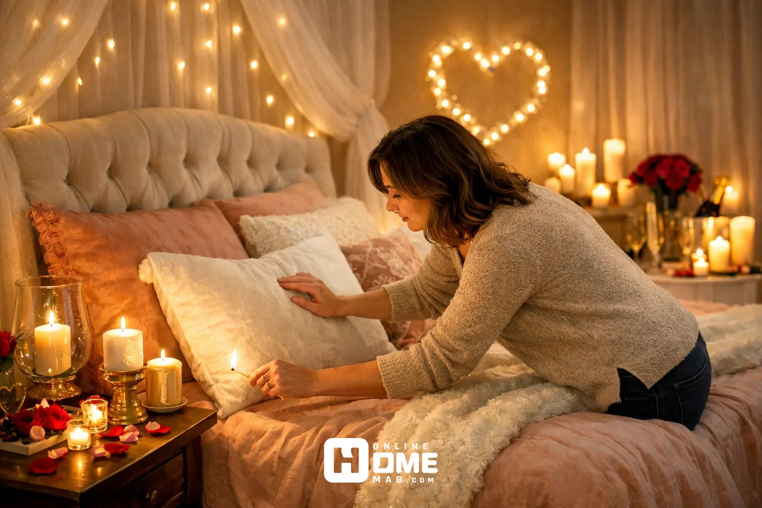 Valentine Bedroom Decoration