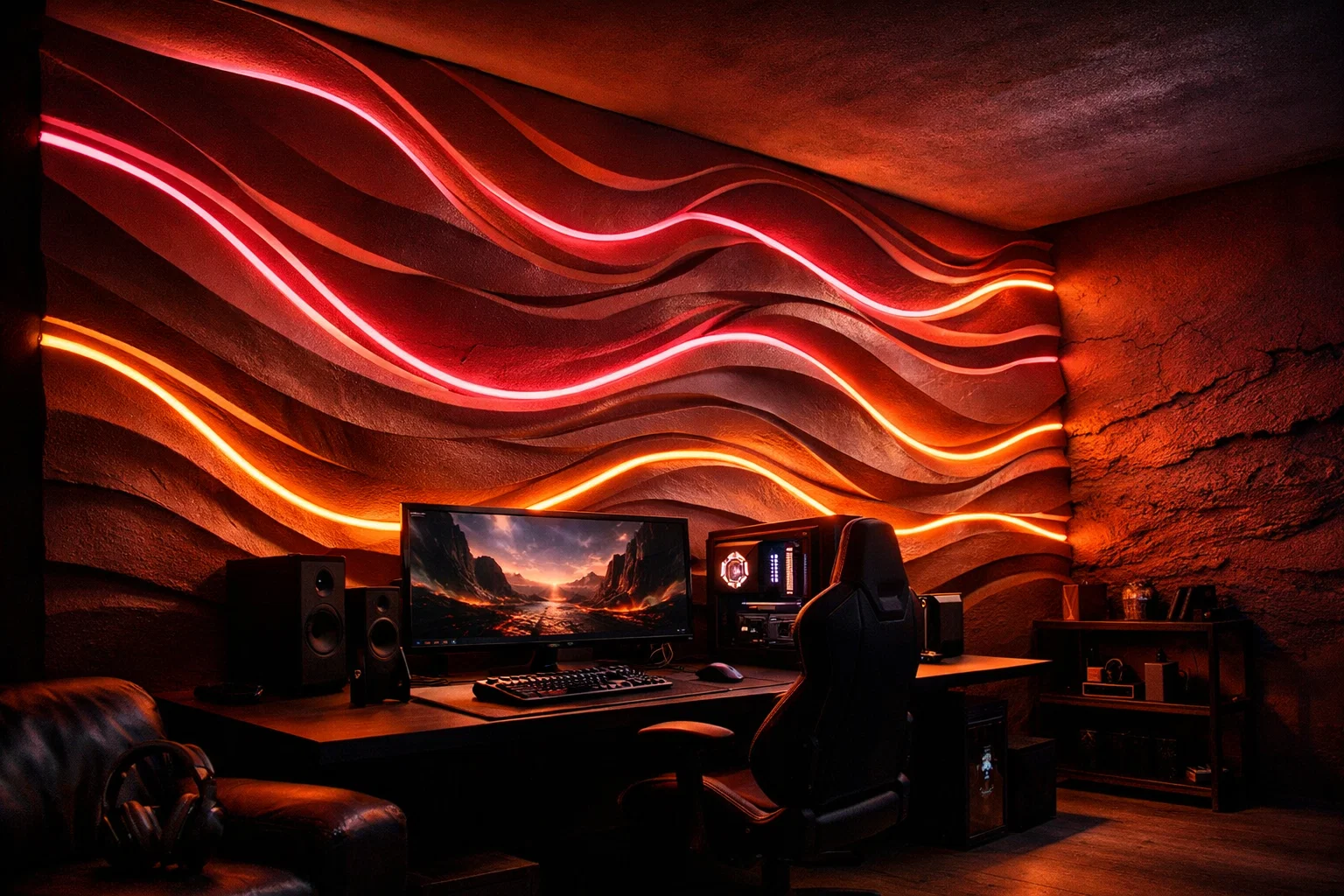 gaming room interior