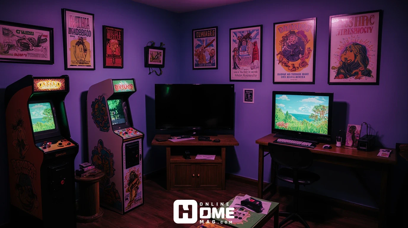 Retro Game Room
