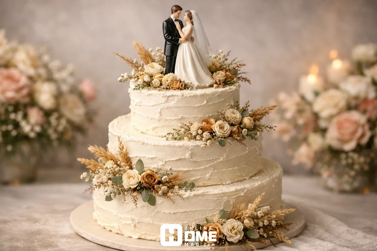 vintage wedding cake toppers