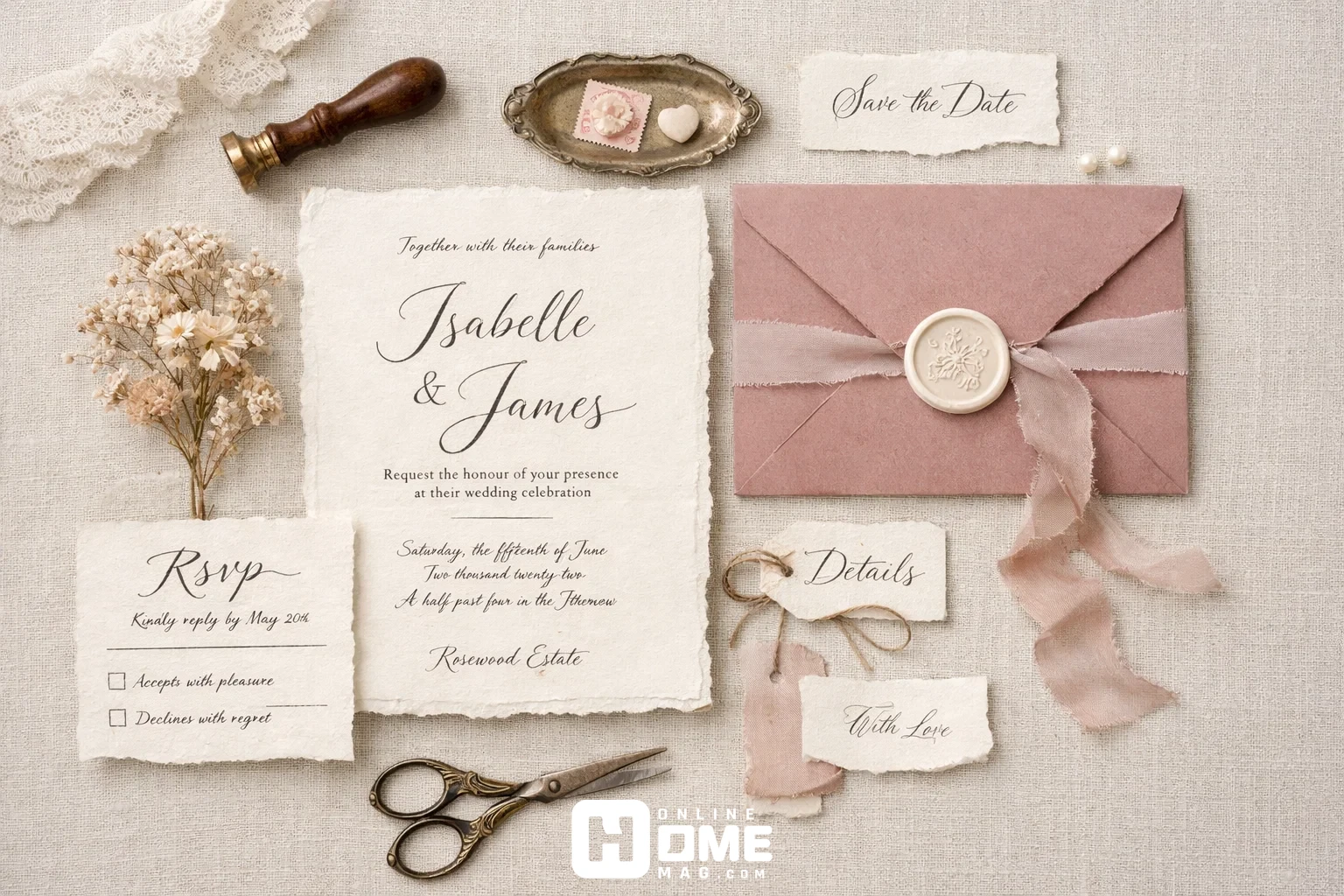 vintage wedding theme