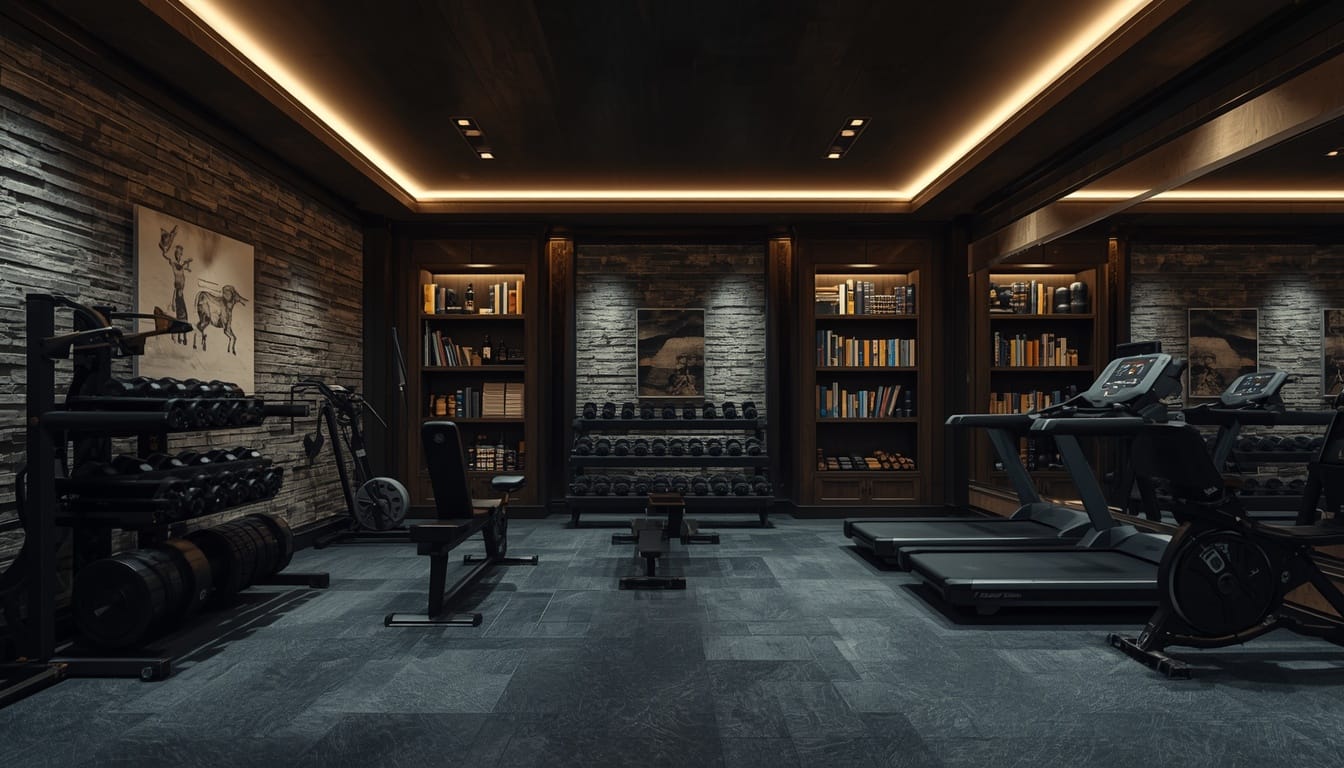 luxury home gym
