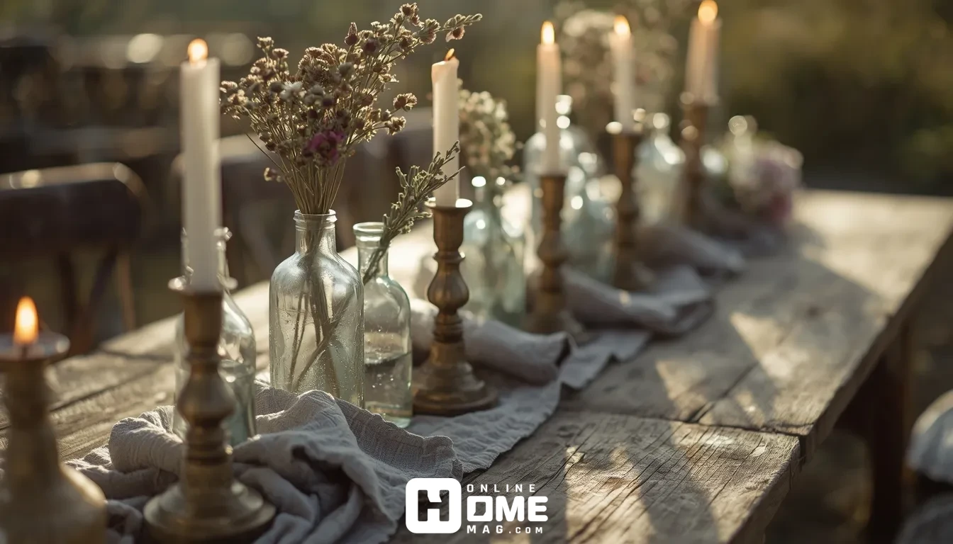 Bohemian Decor Wedding