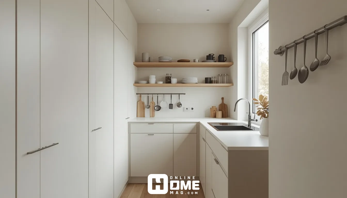 Vertical Storage for Small Kitchen