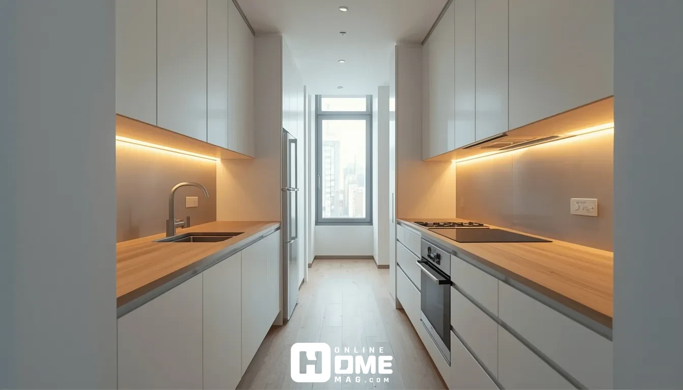 Narrow Kitchen